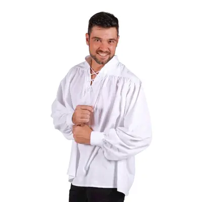 Skjorta Pirat Vit - XX-Large