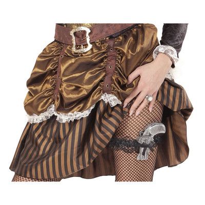 Strumpeband med Pistol - One size