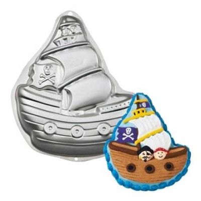 Tårtform Piratskepp