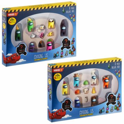 Among Us Crewmate Figur 8-pack : Model - Pumpa