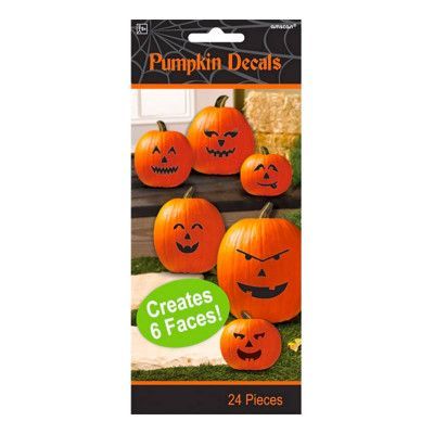 Ansiktsstickers till Pumpor