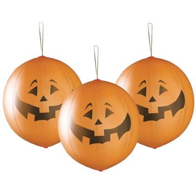 Ballonger Halloweenpumpa 3-pack