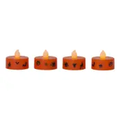 Batteridrivna Värmeljus Halloween LED - 4-pack