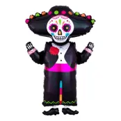 Folieballong Day of the Dead Skelett SuperShape