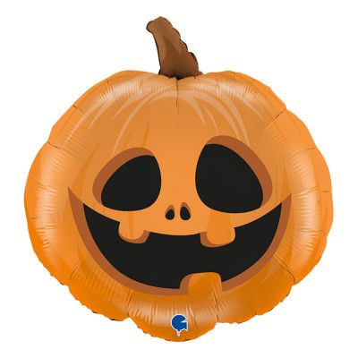 Folieballong Glad Halloweenpumpa