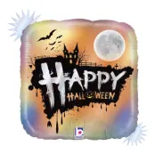 Folieballong Happy Halloween Fyrkantig - 1-pack