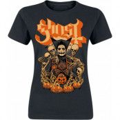 Ghost T-shirt - Great Pumpkin - S L - för Dam - svart