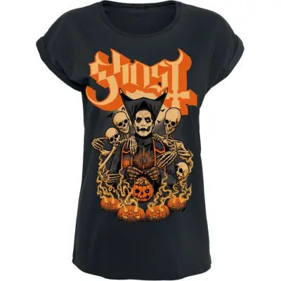 Ghost T-shirt - Great Pumpkin - S L - för Dam - svart