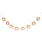 Girlang i Trä Halloweenpumpor