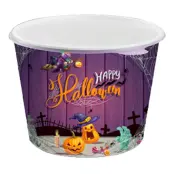 Godisburk i Papp Happy Halloween