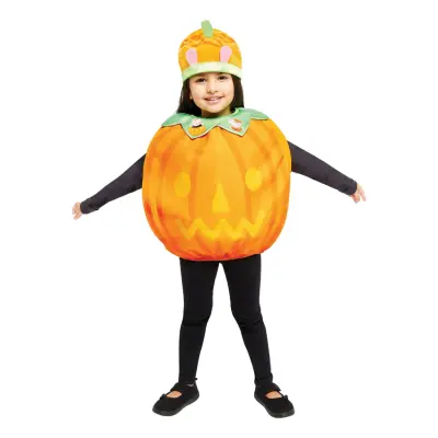 Greta Gris Halloweenpumpa Barn Maskeraddräkt - 24-36 månader