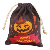 Halloween Godispåse i Tyg - Pumpa