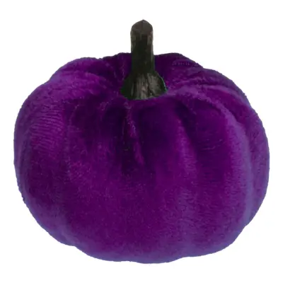 Halloweenpumpa i Sammet Mini Lila