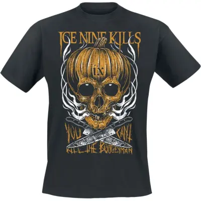 Ice Nine Kills T-shirt - Pumpkin Smoking - S 4XL - för Herr - svart