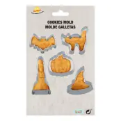 Kakformar Halloween - 5-pack