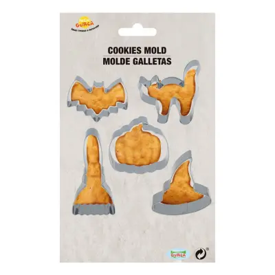 Kakformar Halloween - 5-pack