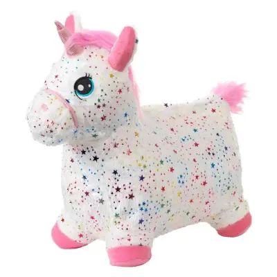 KREA Hop And Bounce Enhörning Mjuk - KREA -  Leksaksaffären