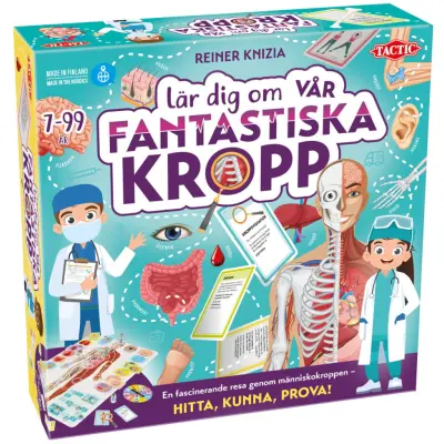 Lär dig om Vår Fantastiska Kropp - Leksaksaffären -  Leksaksaffären