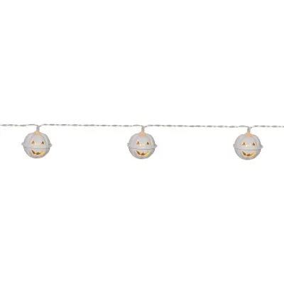 Ljusslinga Vita Pumpor i Metall