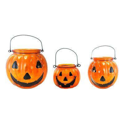 Lykta Pumpa Dekoration - Mellan