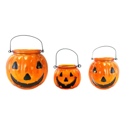 Lykta Pumpa Dekoration - Mellan