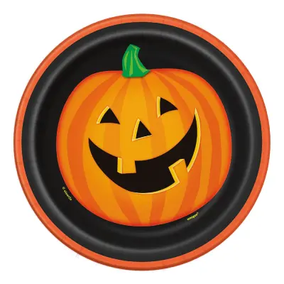 Pappersassietter Glad Halloween - 8-pack