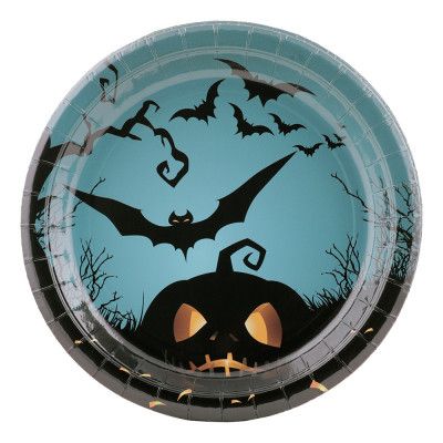 Papperstallrikar Pumpa - 8-pack