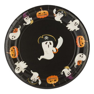 Papperstallrikar Roliga Spöken & Pumpor - 8-pack