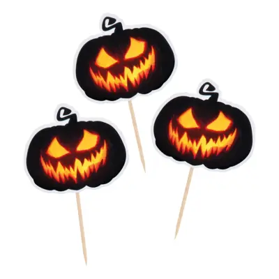 Partypicks Creepy Pumpkin - 12-pack