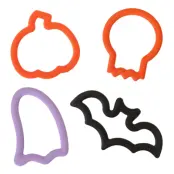 PME Kakformar Halloween med Greppvänlig Kant - 4-pack