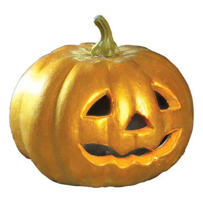 Pumpa Guld med Belysning