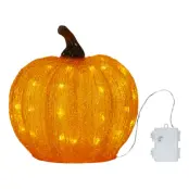 Pumpa i Akryl Utomhusbelysning - 25 cm