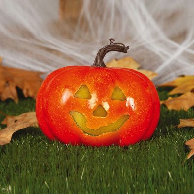 Pumpa med Ljus 11 cm