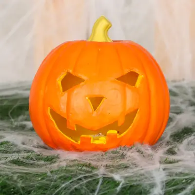 Pumpa med Ljus - 16 cm