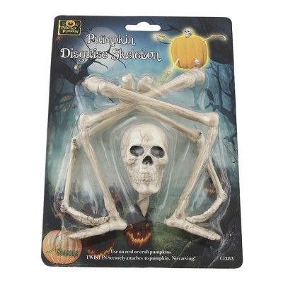 Pumpadekoration Skelett