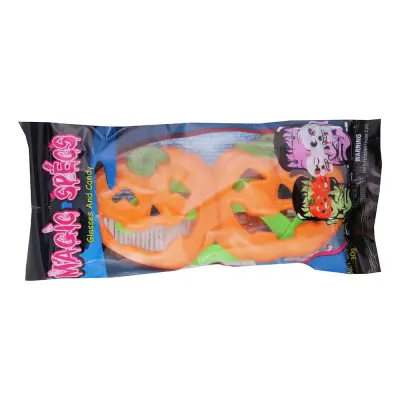 Pumpaglasögon med Godis