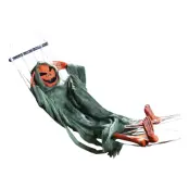 Pumpaskelett i Hängmatta Prop