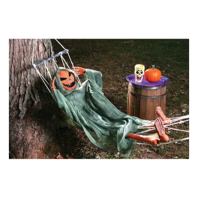 Pumpaskelett i Hängmatta Prop