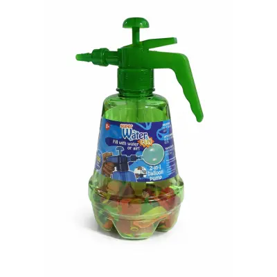 Pumpspruta med 100 Vattenballonger Grön - Leksaksaffären -  Leksaksaffären