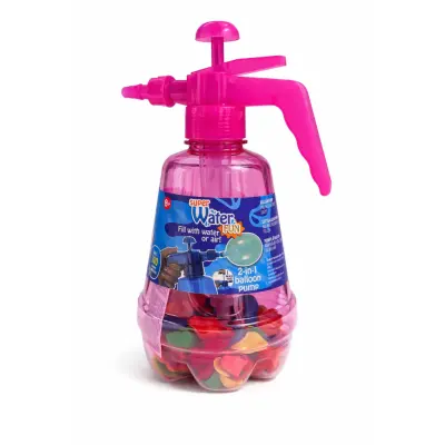 Pumpspruta med 100 Vattenballonger Rosa - Leksaksaffären -  Leksaksaffären