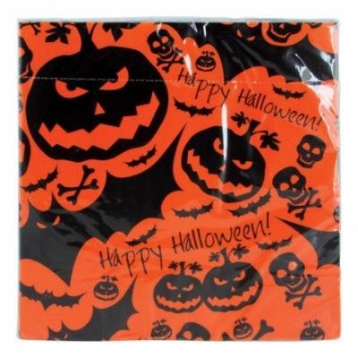 Servett Dödskalle/Pumpa