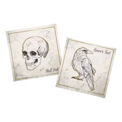 Servetter Creepy Curiosities - 20-pack