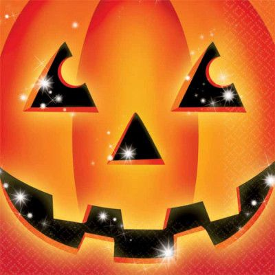 Servetter Pumpa Halloween 20-pack