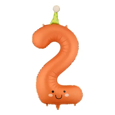 Sifferballong Partyhatt - Siffra 2