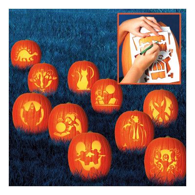 Stenciler Halloween - 10-pack