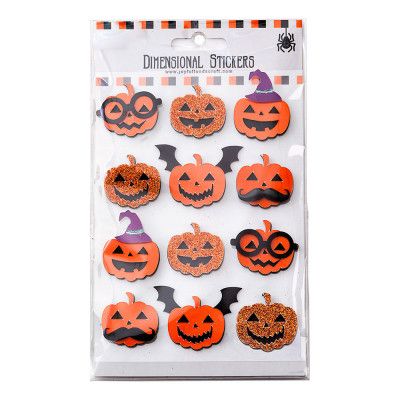 Stickers Halloween Pumpor