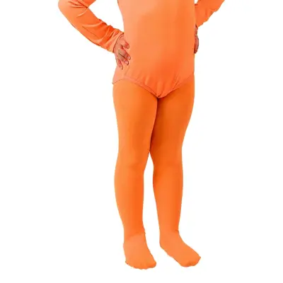 Strumpbyxor för Barn Orange - Medium/Large