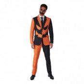 Suitmeister Jack-O Pinstripe Black Kostym - Medium