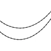 Svarta Pärlor Girlang