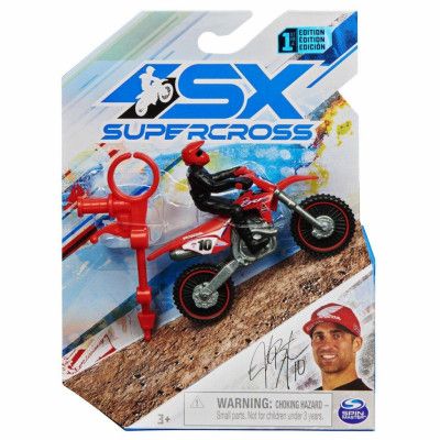 SX Supercross 1:24 Die Cast MC Jusin Brayton 10